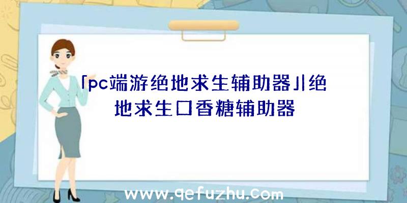 「pc端游绝地求生辅助器」|绝地求生口香糖辅助器